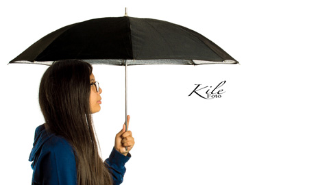 Kile Foto Studio highkey portrett barn jente 2